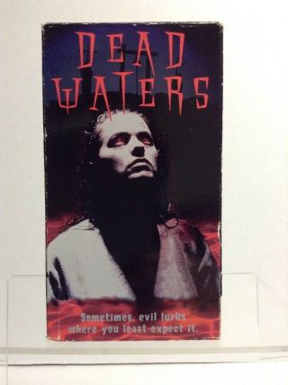 Dark Waters 1993 Vhs Rare Cult Horror (york,  Maverick) No Stickers,