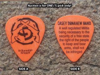 Casey Donahew Band - 2019 " 15 Years " Tour Guitar Pick - Onstage - Rare