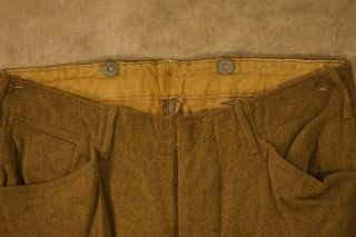 WWI to 1920 ' s US Army Short Wool Pants (Summer or Workout),  Rare 7