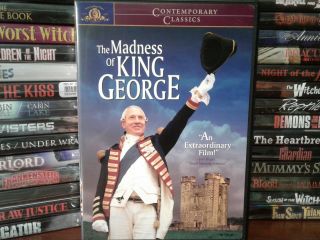 The Madness Of King George (dvd,  1994) Rare Oop