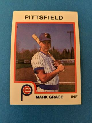 1987 Pittsfield Cubs Procards Minor League Set Mark Grace Rookie Rare