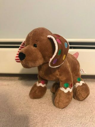 Rare Webkinz Gingerbread Puppy (no Code)