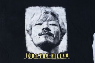 2001 Rare Ichi The Killer Movie Shirt Tadanobu Asano Hideo Yamamoto