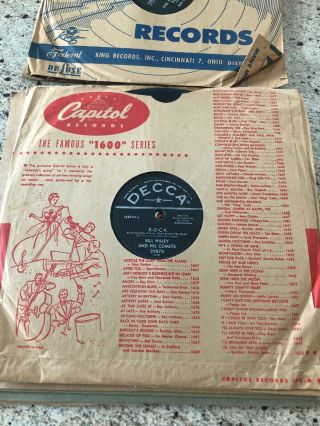 Rare Decca Bill Haley And His Comets Rock 78 Lp