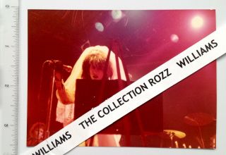 Rozz Williams Owned Christian Death P.  E Rare - Rozz In Wedding Dress - Candid