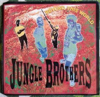 Jungle Brothers - Beyond This World 7 " 45 Rpm Rare Hip Hop Rap De La Soul Epmd