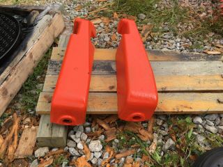Allis Chalmers B C CA tractor AC side frame weights rare 3