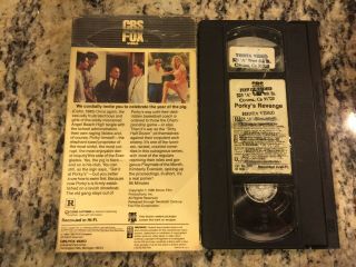 PORKY ' S III 3 PORKY ' S REVENGE RARE 1ST ISSUE CBS/FOX VHS SLEAZY 80 ' s COMEDY 1985 2