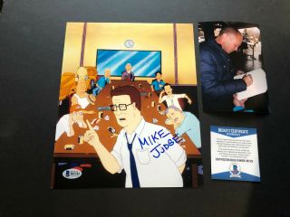 Mike Judge Rare Signed Autographed King Of The Hill 8x10 Photo Beckett Bas