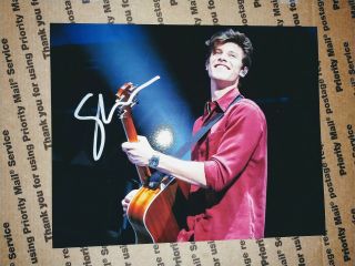 Shawn Mendes Signed Auto 8x10 Rare In Person Stitches Treat You Better Hot