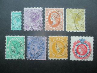 Victoria Stamps: Commonwealth Period Selection Cto - - Rare (g400)