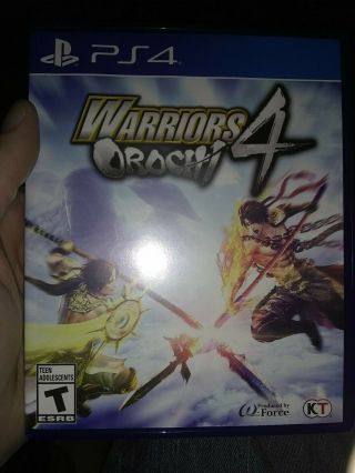 Warriors Orochi 4 Ps4 (sony Playstation 4,  2018) Rare