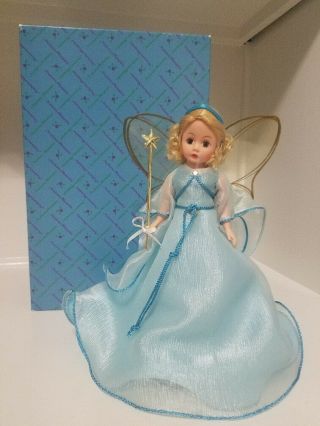 Madame Alexander Disney Blue Fairy Tree Topper Doll 79545 - Rare 1995 Only
