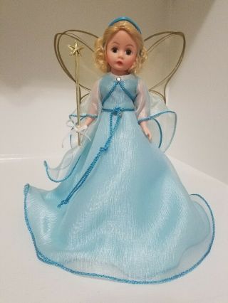 Madame Alexander Disney Blue Fairy Tree Topper Doll 79545 - Rare 1995 Only 2