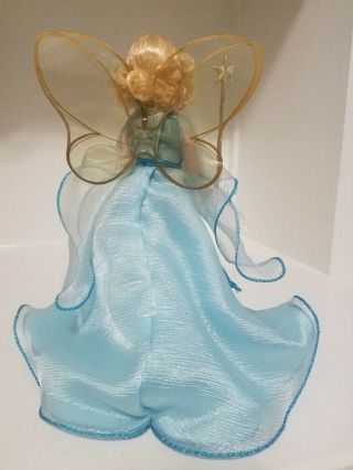 Madame Alexander Disney Blue Fairy Tree Topper Doll 79545 - Rare 1995 Only 3