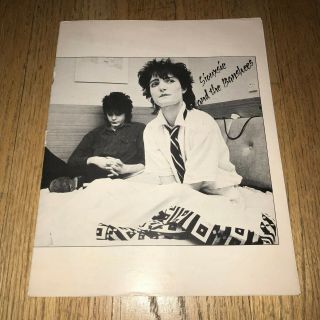 Siouxsie And The Banshees - 1979 Press Kit - Press Photo,  Booklet,  Sheets Rare