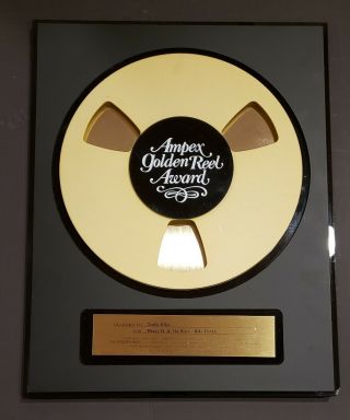Heavy D.  & The Boyz Big Tyme Rare Golden Reel Award To Producer Pop Hip - Hop R&b