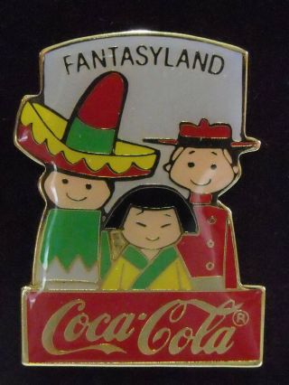 1986 Disney Coke 15th Coca - Cola Fantasyland It 