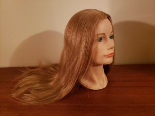 Pivot Point Mannequin Head - Madeline 96MC - 100 Human Hair - 1989 Rare 5