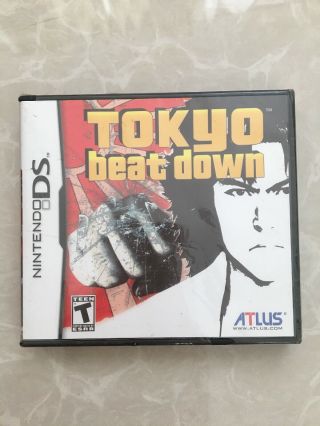 Tokyo Beat Down,  Nintendo Ds Lite 3ds Dsi,  Rare Atlus See Decript
