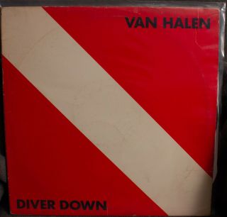 Van Halen Diver Down Vinyl Lp - Rare 1982 Rare Us Winchester Pressing Nm