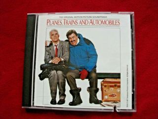 Planes Train & Automobiles Soundtrack Cd 1987 Cd Steve Martin John Candy Va Rare