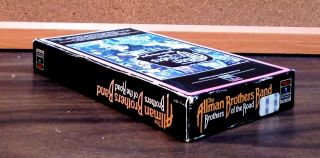 The Allman Brothers Band,  Brothers of the Road (VHS 1982) SIDE LOAD CASE,  RARE 3