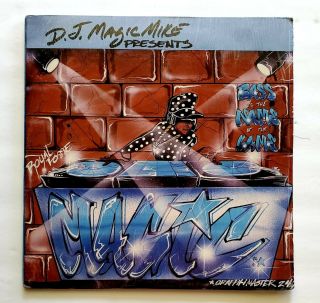 D.  J.  Magic Mike - Bass Is The Name Of The Game (2lp) Us 1990 Very Rare