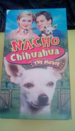 Nacho Chihuahua The Movie (1999) Vhs Dog Comedy John Hardison Jared Watson Rare