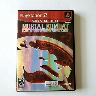 Playstation 2 Ps2 Mortal Kombat Armageddon Video Game Complete In Case Rare