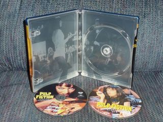 Quentin Tarantino: PULP FICTION (1994,  Blu Ray/DVD RARE STEELBOOK) John Travolta 5