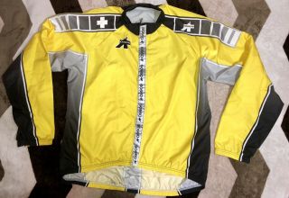 Rare Assos Of Switzerland Cycling Jacket Windproof Size 4 Xl Swiss Men 