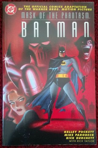 Batman Mask Of The Phantasm Movie Adapt Digest Size Dc 1993 Promotional Rare