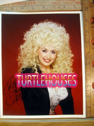 Dolly Parton Promo Xxx Rare Signed Autographed Photograph