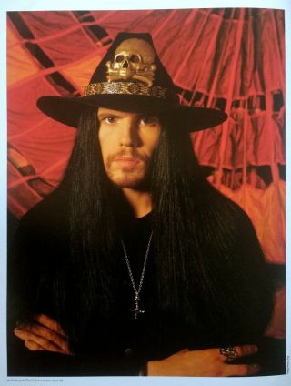 Ian Astbury / The Cult - Rare Picture / Poster 1989