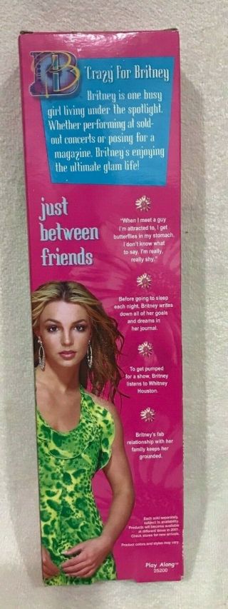 Rare Britney Spears Exclusive Pepsi TV Commercial Outfit Doll | 2001 3