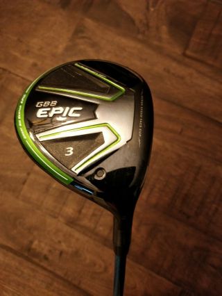 Tour Issue Callaway Epic 3 Wood Rare Bonded Hosel Tc Serial