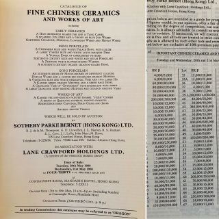 Sotheby’s Chinese Ceramics Hong Kong May 20 - 21,  1980 Out Of Print And Rare 5
