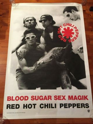 Red Hot Chili Peppers (rhcp) Rare Aussie/oz Instore Promo Poster