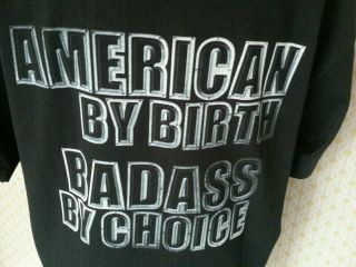 Rare - Vintage WWF (WWE) T shirt,  Undertaker,  Attitude Era,  American Bad Ass 4