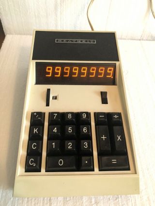 Heathkit Ic - 2008a Ultra Rare Vintage Calculator