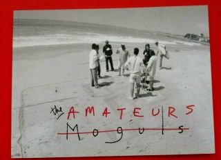 Jeff Bridges The Amateurs (the Moguls) Signed B/w Photo Book Rare 70 Pages