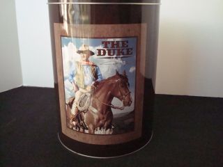 John Wayne The Duke Fleece Throw With Collectible Tin,  Licensed - Rare