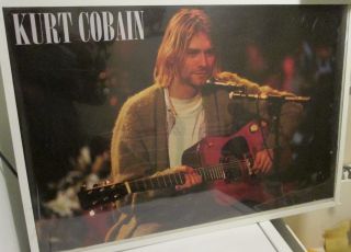 Kurt Cobain Rare Poster 2015 Limited Production Nirvana