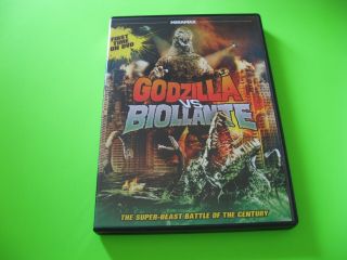 Godzilla Vs.  Biollante (dvd,  2012) Rare Oop