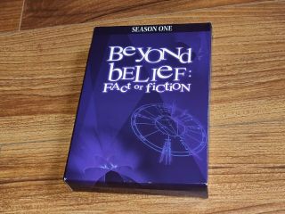 Beyond Belief: Fact Of Fiction - Season 1 Dvd,  2007,  2 - Disc Set - Rare,  Oop