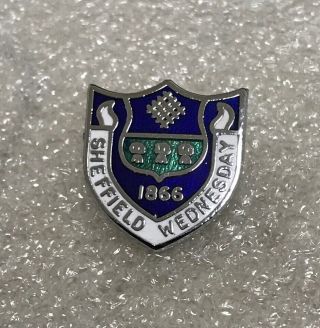 Very Rare 1970’s / 80’s Sheffield Wednesday Enamel Badge Shield Design