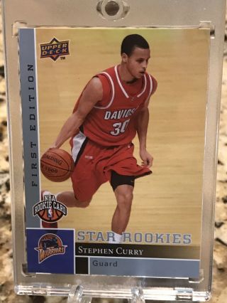 Rare ‼️2008 - 09 Ud First Edition Stephen Curry Star Rookie Good Detailed Photo’s