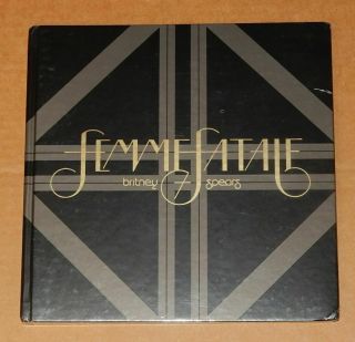 Britney Spears Femme Fatale Fan Edition Box Set Cd Rare (bent Corners)