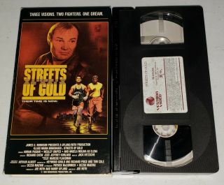 Streets Of Gold Vhs Rare 1987 Vestron Video Klaus Maria Brandauer Wesley Snipes